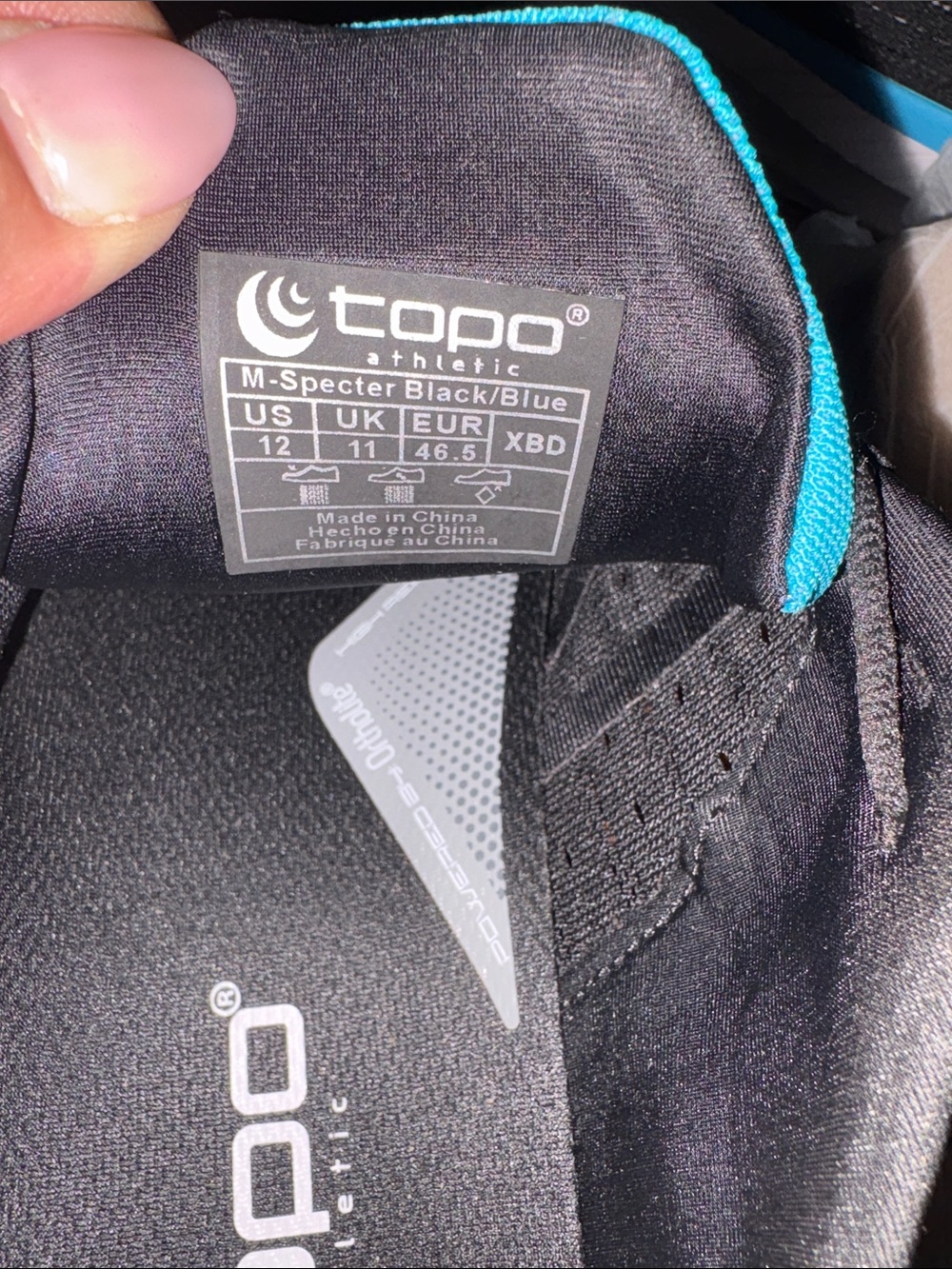 Topo Specter Men's Running Shoes - Picture 5 of 5